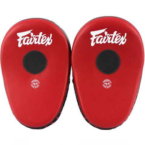 Focus Mitts Fairtex FMV13 Red Black Maximized