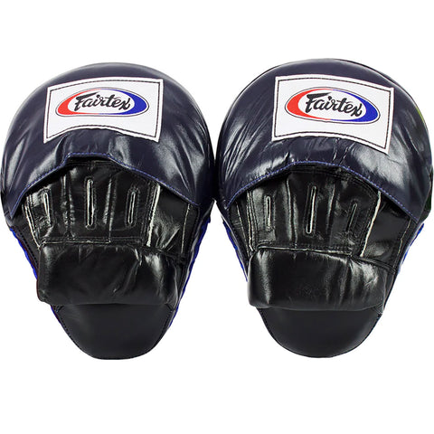 Focus Mitts Fairtex FMV9 Black Blue Contoured