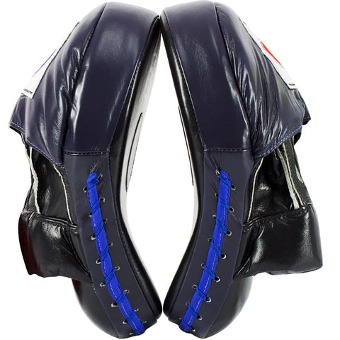 Focus Mitts Fairtex FMV9 Black Blue Contoured