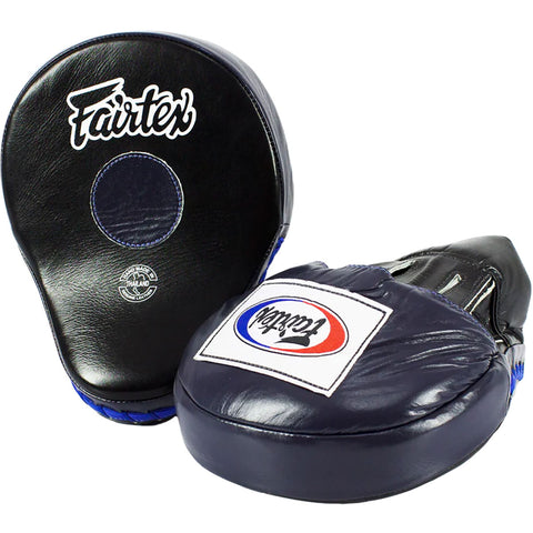 Focus Mitts Fairtex FMV9 Black Blue Contoured