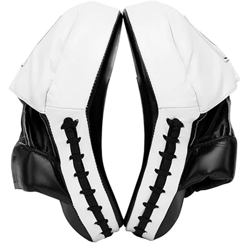 Focus Mitts Fairtex FMV9 Black White Contoured