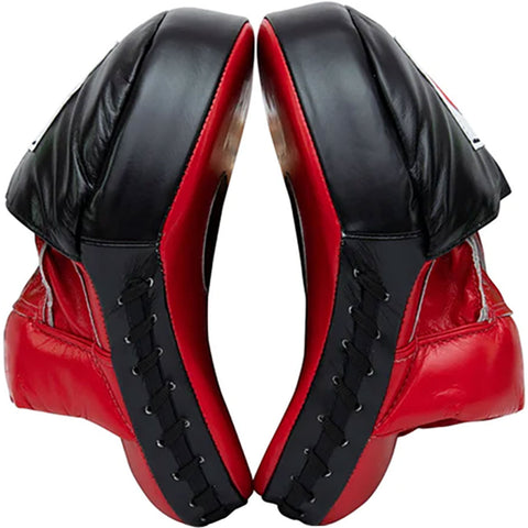 Focus Mitts Fairtex FMV9 Red Black Contoured