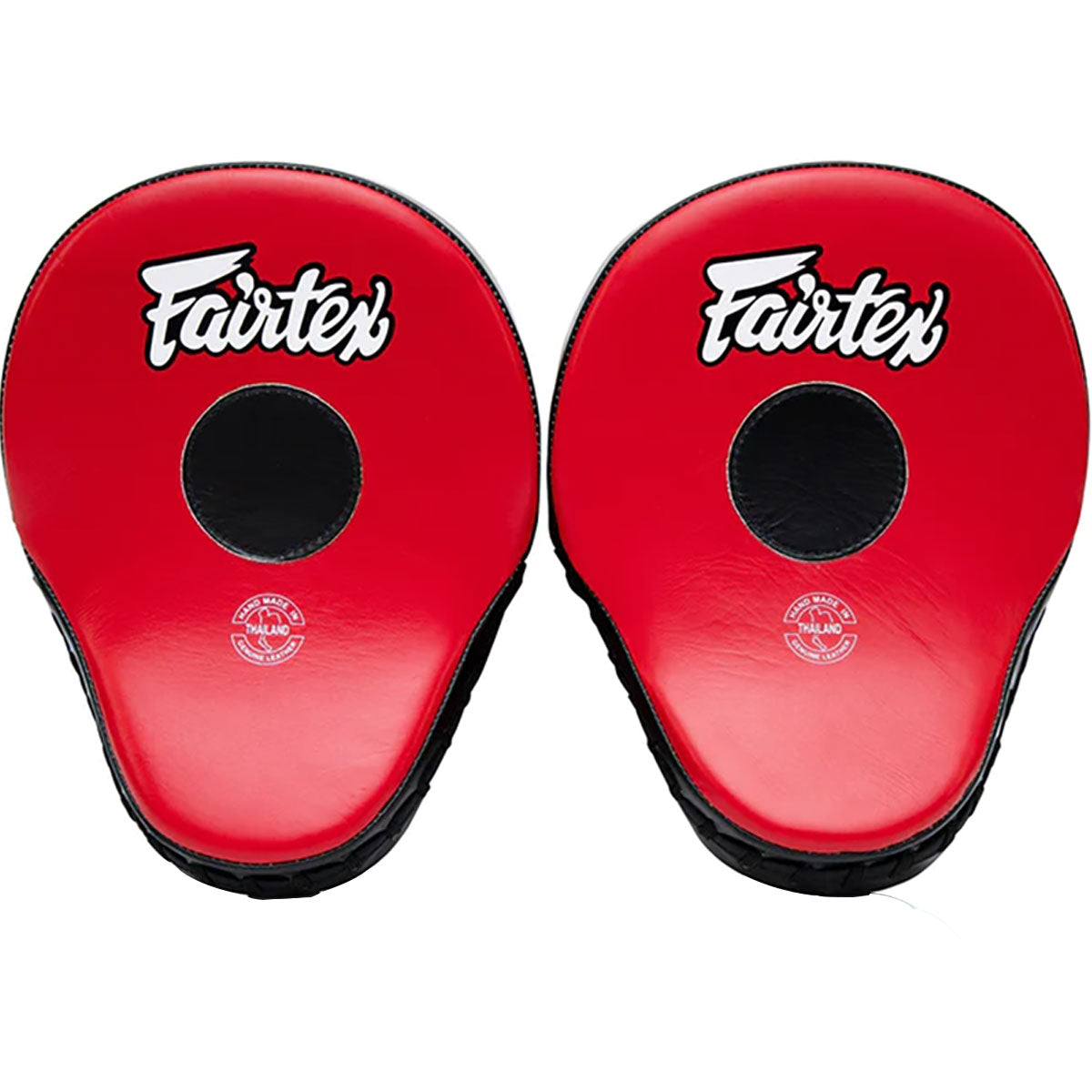 Focus Mitts Fairtex FMV9 Red Black Contoured