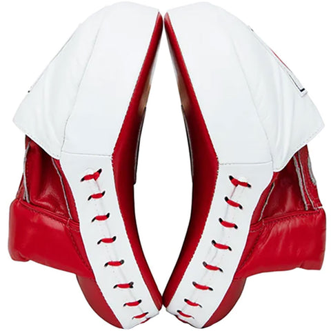 Focus Mitts Fairtex FMV9 Red White Contoured