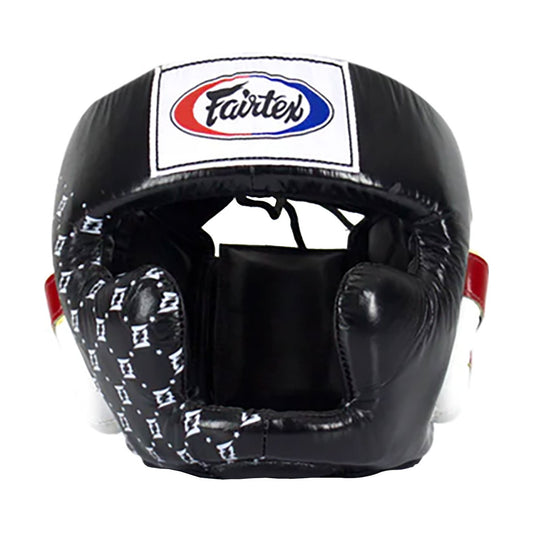 Fairtex HG10 Head Guard, Black, view 1