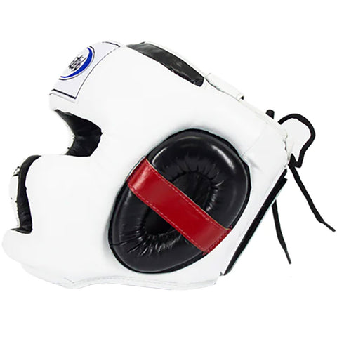 Head Guard Fairtex HG10 White Lace Cover