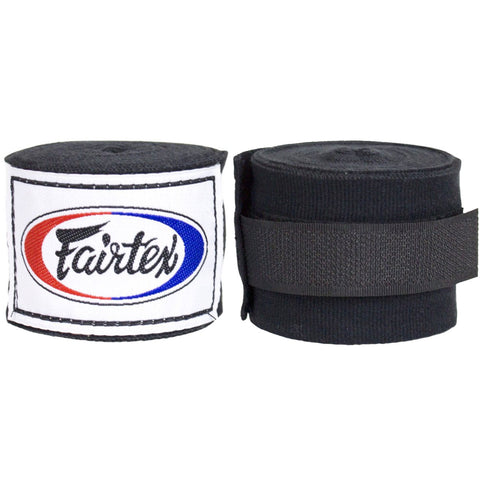 Handwraps Fairtex HW2 Black Muay Thai 180 inch/4.5 m