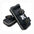 Kick Pads K Brand K-KKP Black Double Strap Muay Thai Boxing