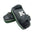 Kick Pads K Brand K-KKP Single Strap Black Green Muay Thai Boxing