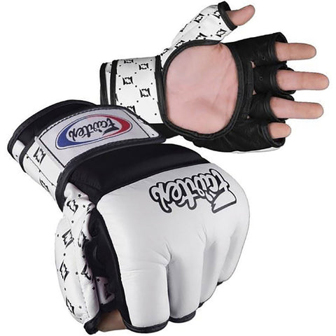 MMA Gloves Fairtex FGV17 White Black