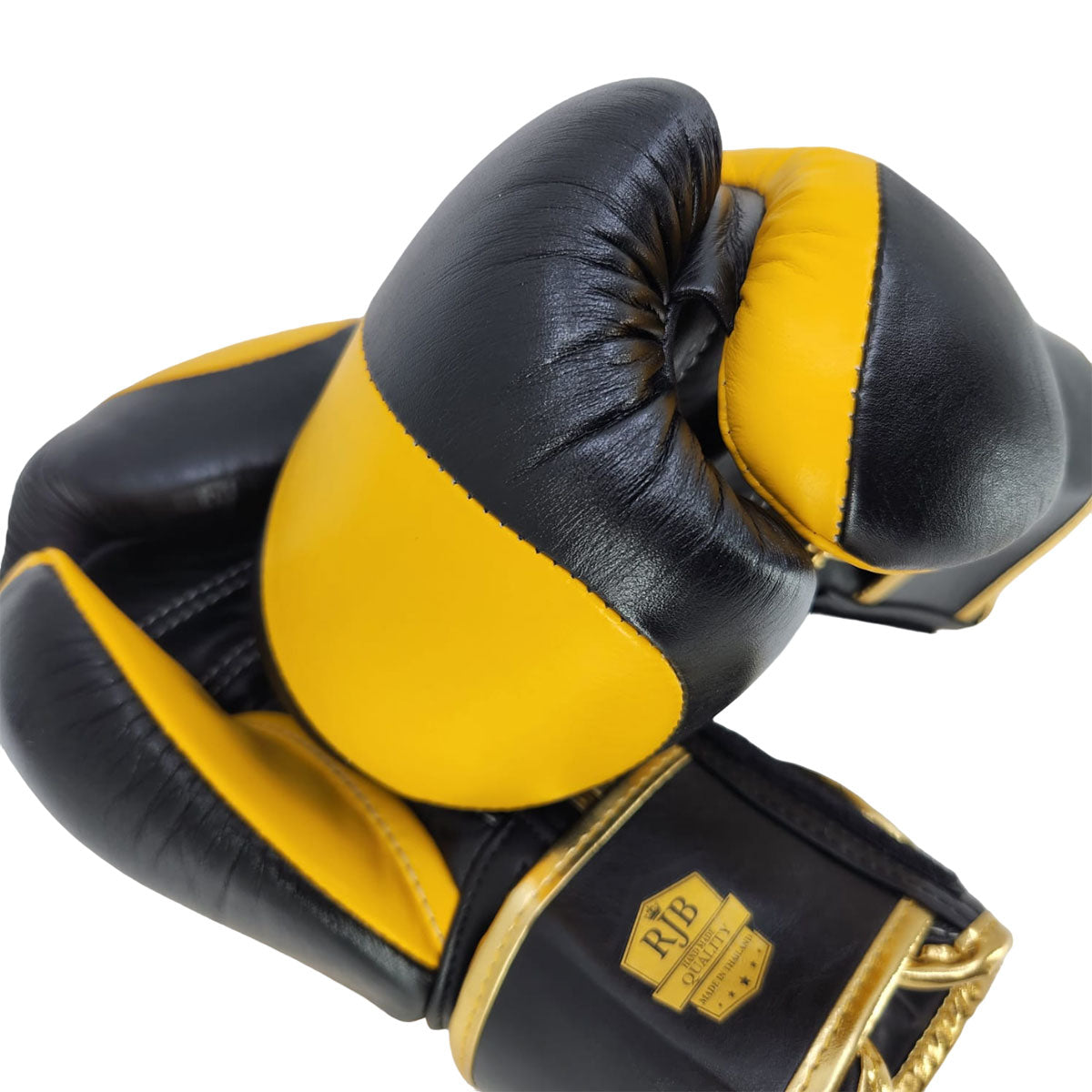 Boxing Gloves Raja RJB-P3 Yellow Premium "RAJA Crawl" Muay Thai