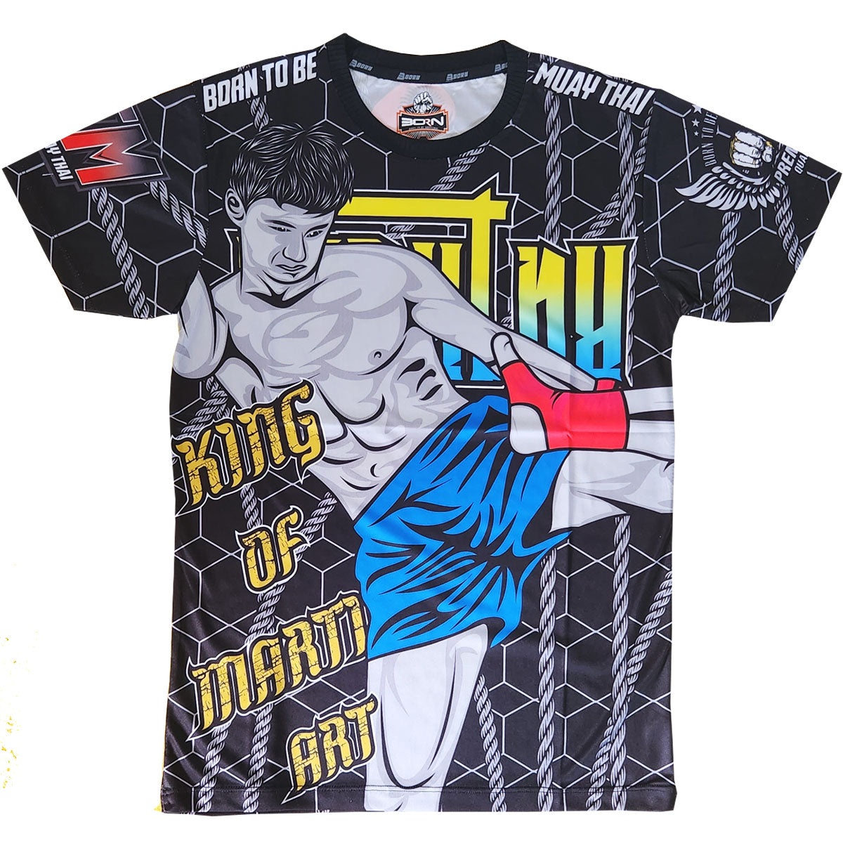 T-Shirt Born To Be PBST-08 Muay Thai Boxing