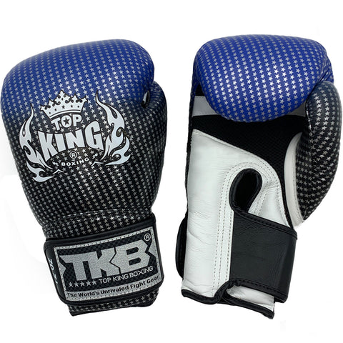 Top King Boxing Gloves TKBGSS-01 Air Blue Black