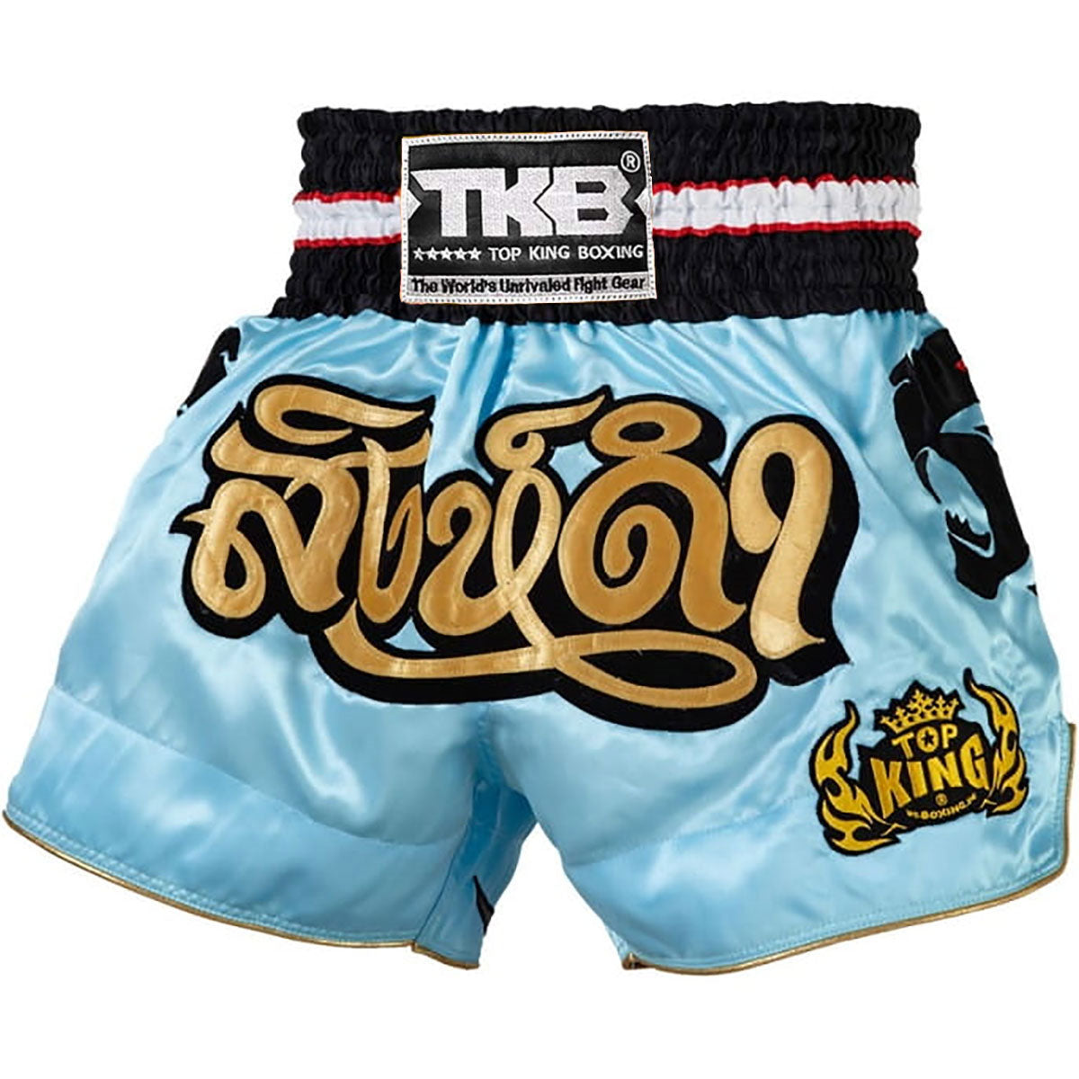 Shorts Martial Arts Top King Boxing TKTBS-045 Singh Dam Light Blue