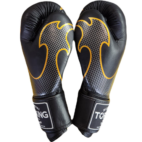 Boxing Gloves Top King TKBGEM-01 Air Black Silver Empower Creativity