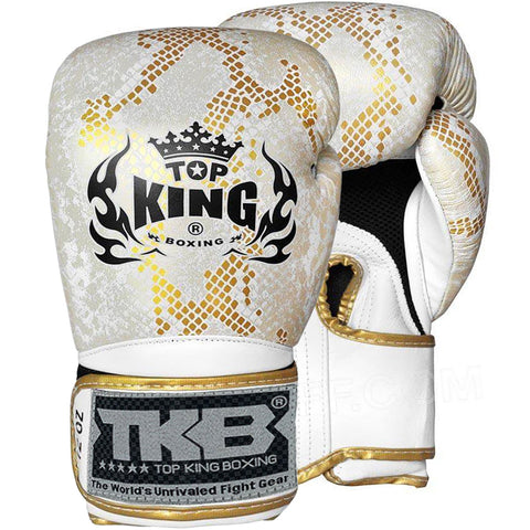 Boxing Gloves Top King TKBGSS-02 Air White Gold