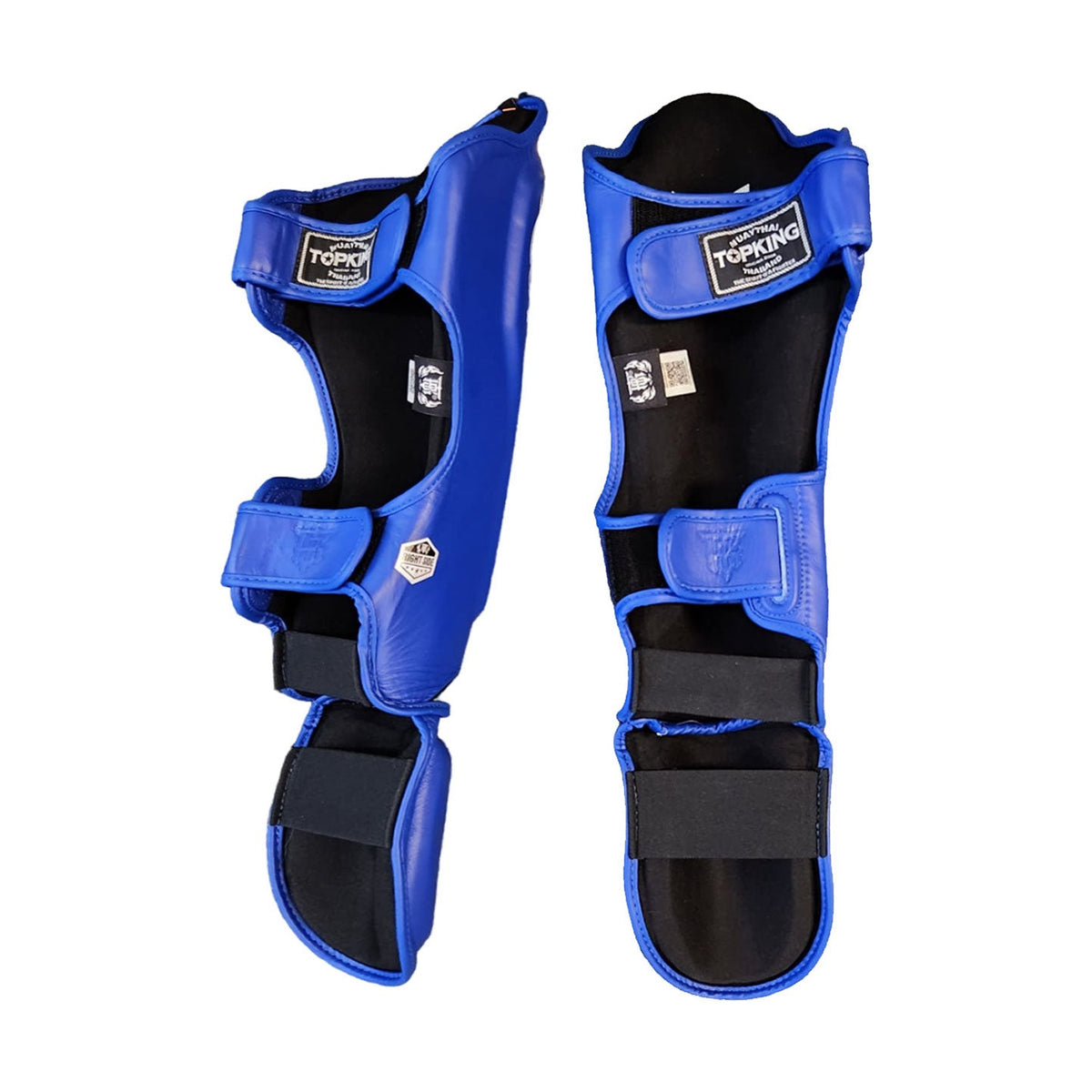 Top King TKSGP-GL Pro Shin Guards, Blue, view 2