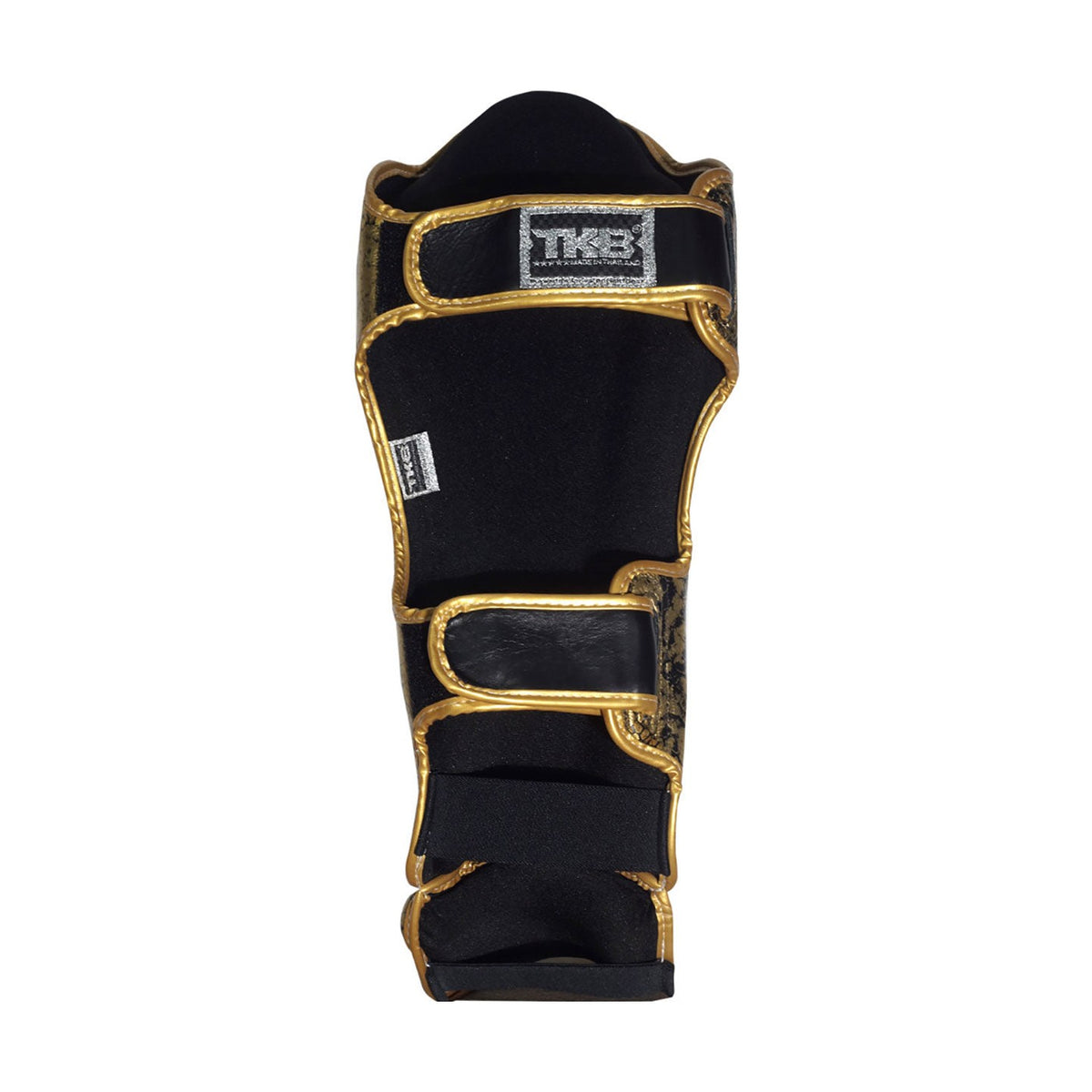 Top King TKSGSS-02 Super Snake Shin Guards, Gold Black, view 5