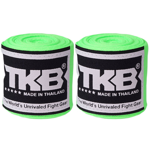 Handwraps Top King Boxing TKHWR-01 Green 180 inch/4.5 m