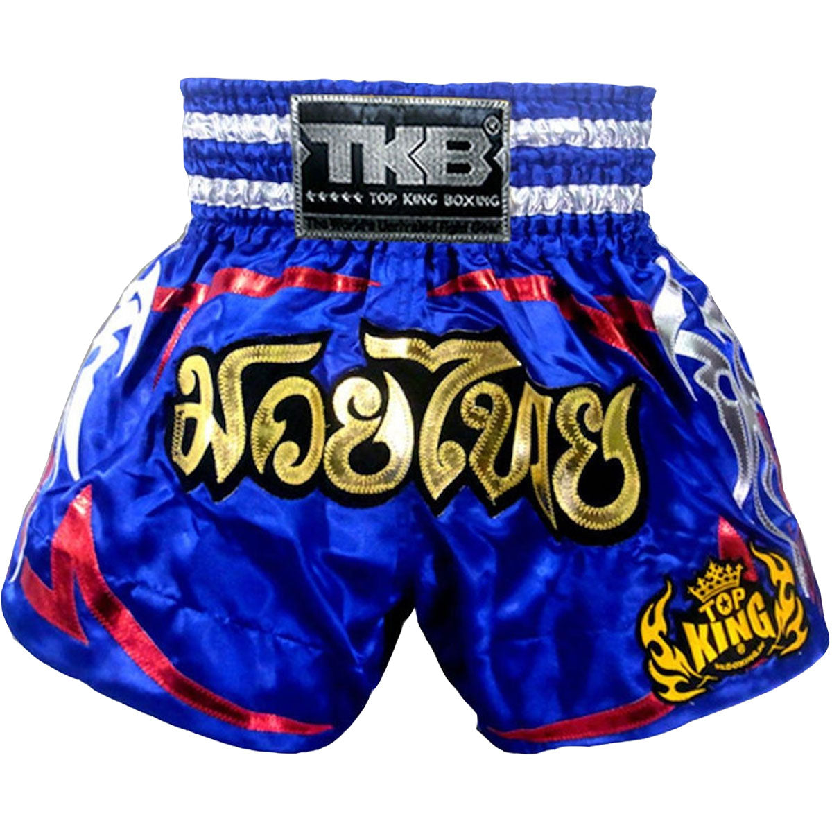 Shorts Martial Arts Top King Boxing TKTBS-080 Blue Chalong Suek