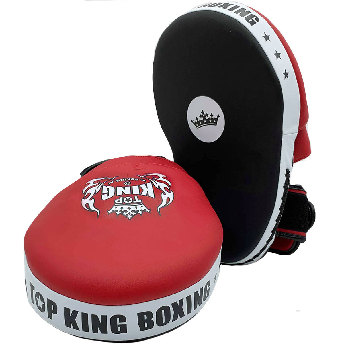 Focus Mitts Top King Boxing TKFME Black Red White “Extreme”
