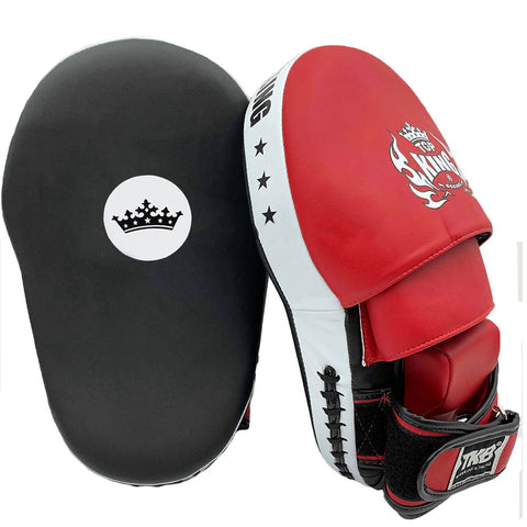 Focus Mitts Top King Boxing TKFME Black Red White “Extreme”