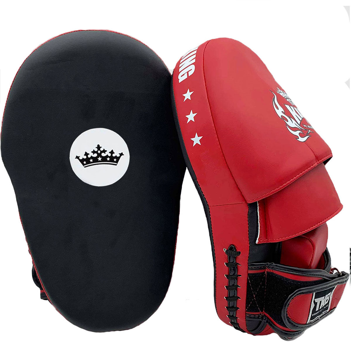 Focus Mitts Top King Boxing TKFME Black Red “Extreme”