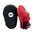 Top King TKFME Extreme curved focus mitts, Black/Red, view 1