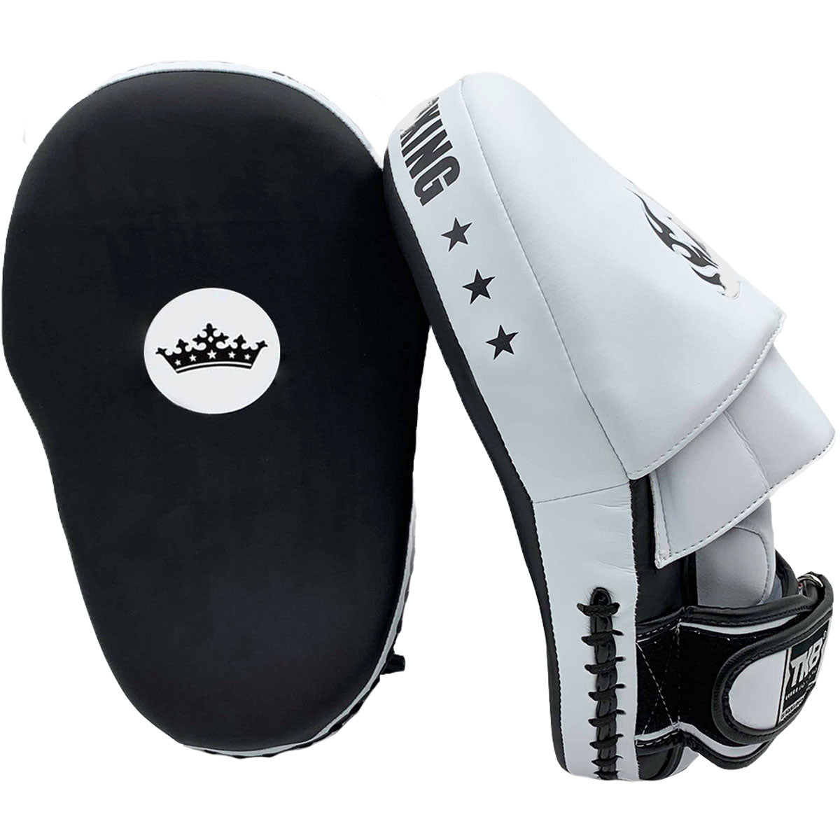 Focus Mitts Top King Boxing TKFME Black White “Extreme”