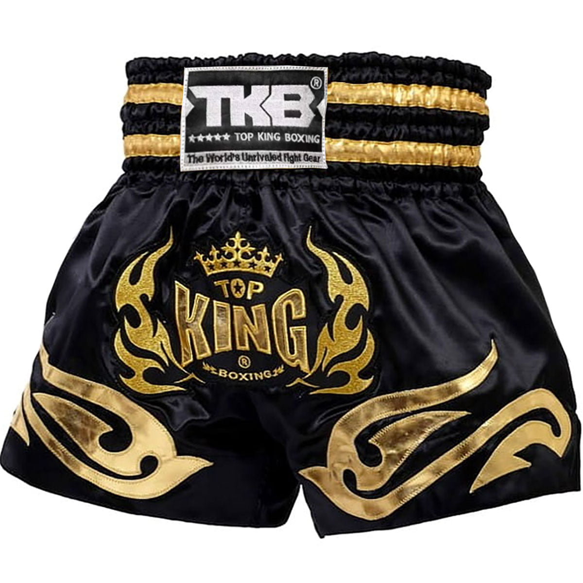 Shorts Martial Arts Top King Boxing TKTBS-095 Black Gold