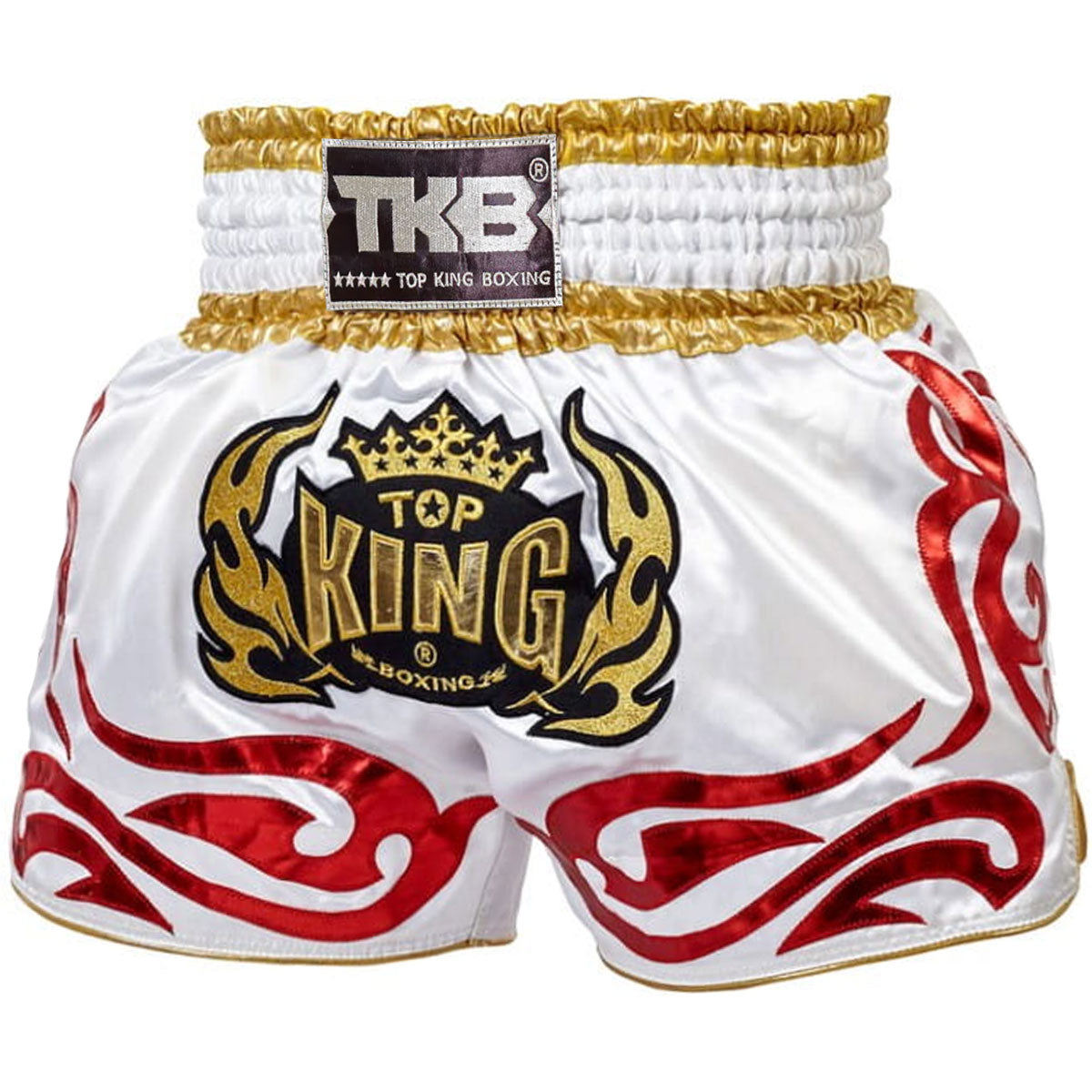 Shorts Martial Arts Top King Boxing TKTBS-096 White