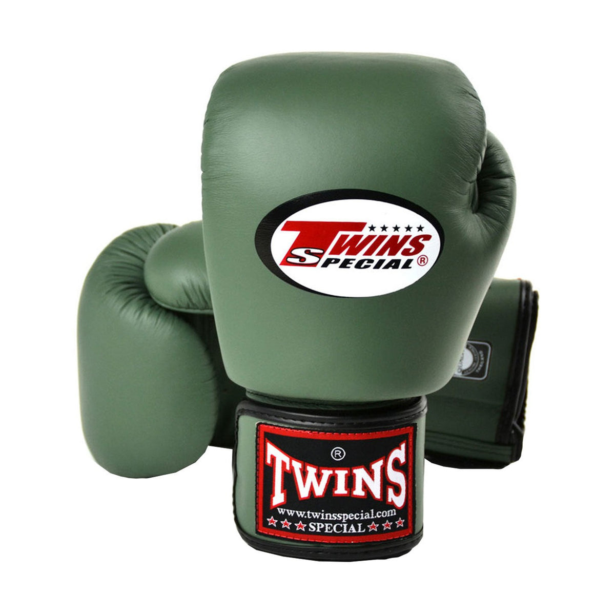 Twins Special BGVL3 Boxing Gloves, Olive Green, view 2