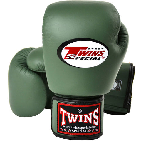 Boxing Gloves Twins Special BGVL-3 Olive Green