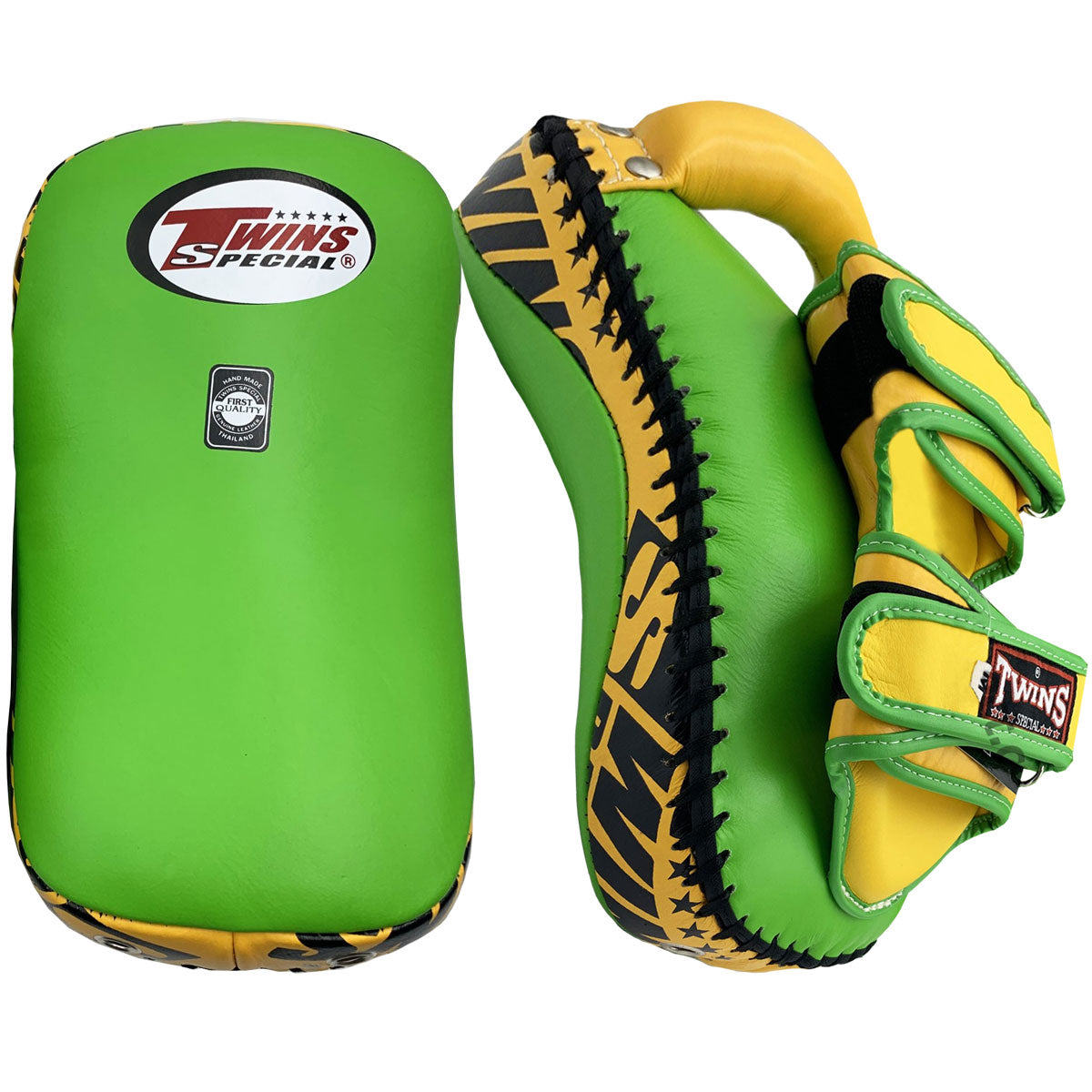 Kicking Pads Twins Special KPL-12 Green Yellow Deluxe