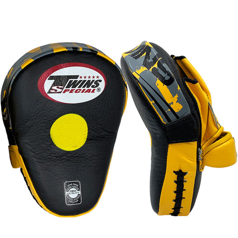 Focus Mitts Twins Special PML-10 Black Yellow Curved