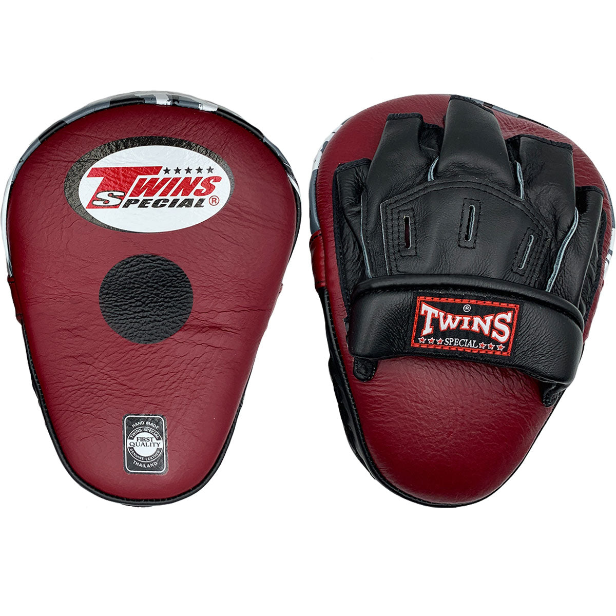 Focus Mitts Twins Special PML-10 Burgundy Black Curved