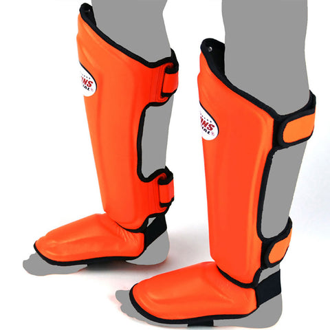 Shin Guards Twins Special SGL-10 Orange